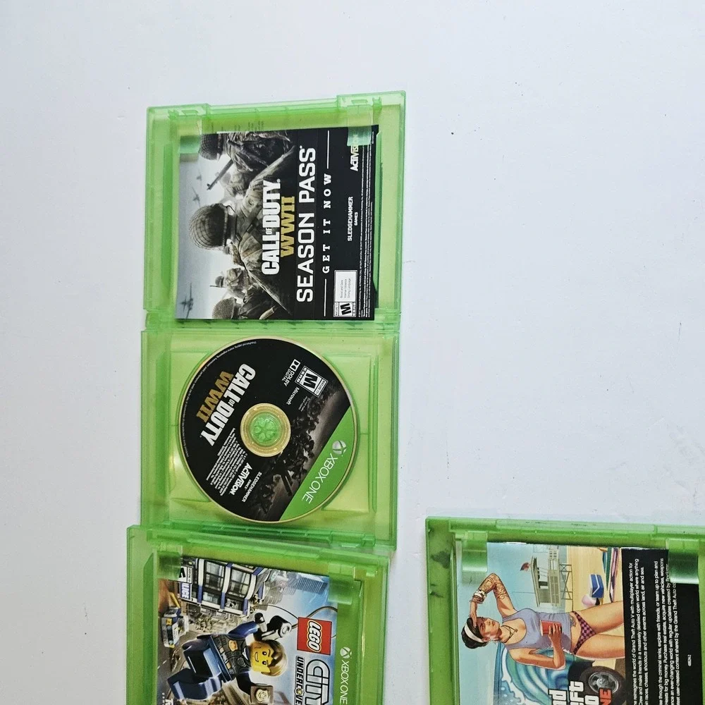 Xbox One Games Lot Of 5 Lego Undercover, GTA 5, COD, Dead Rising, Just Dance 18